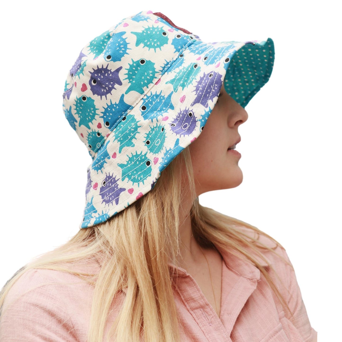 Beach Hat Puffer Fish