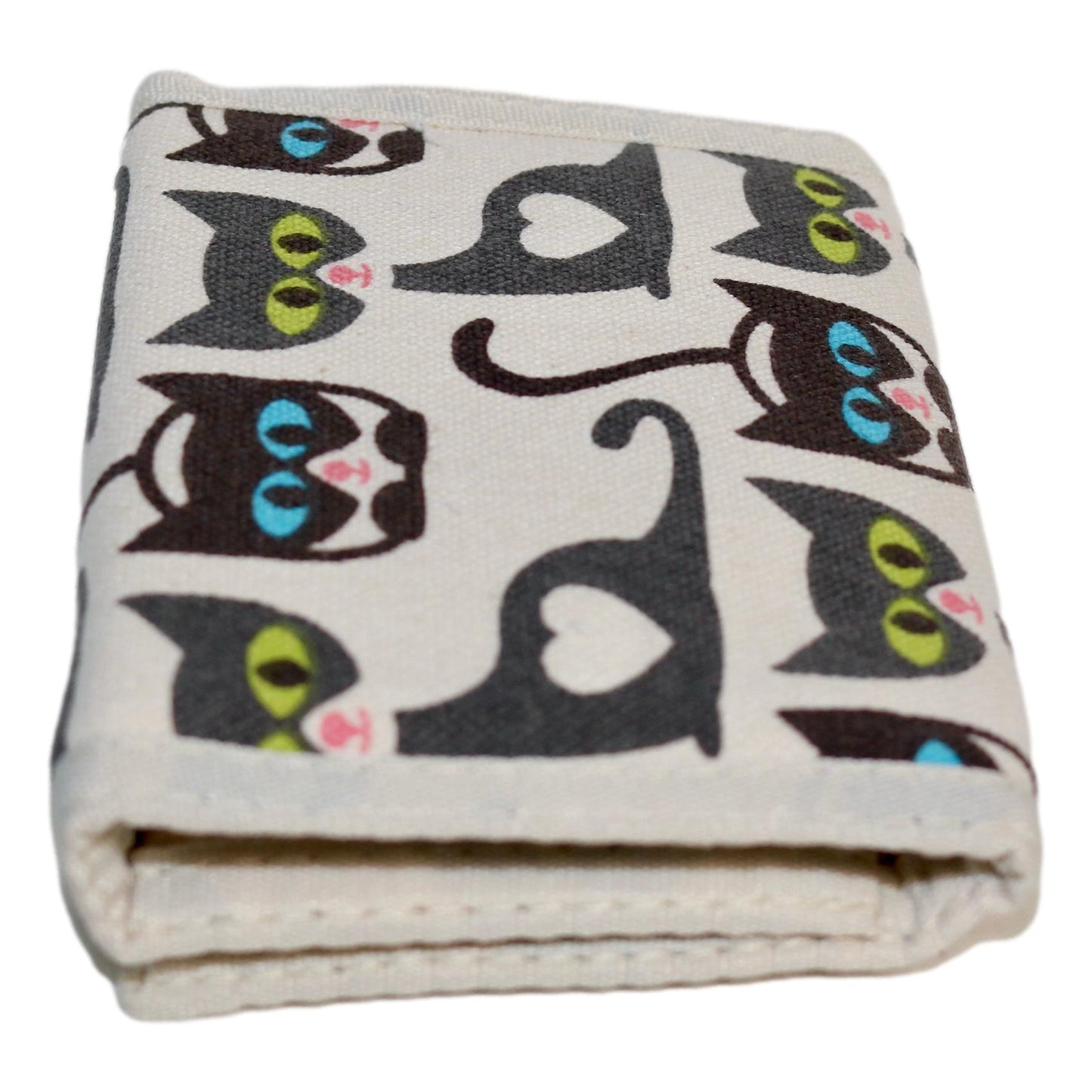 Tri Fold Wallet Cat