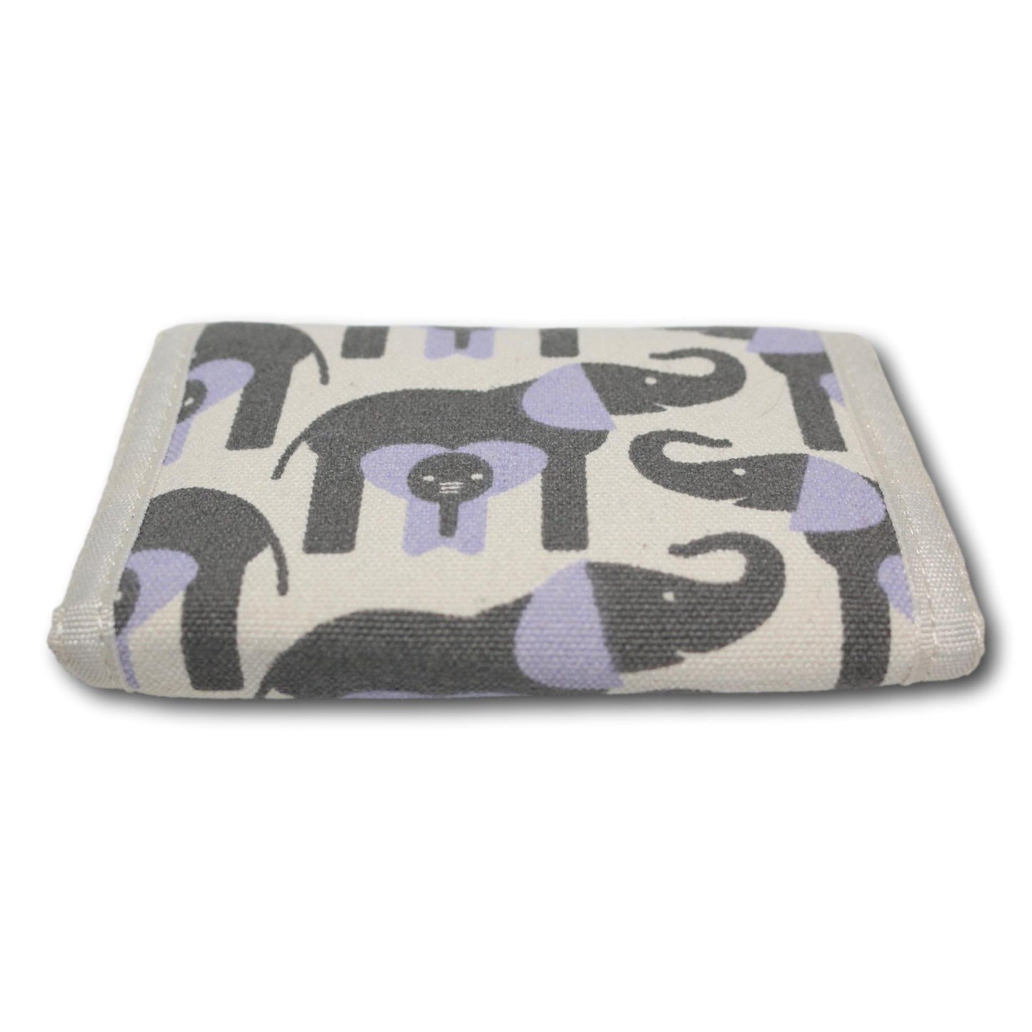 Tri Fold Wallet Elephant