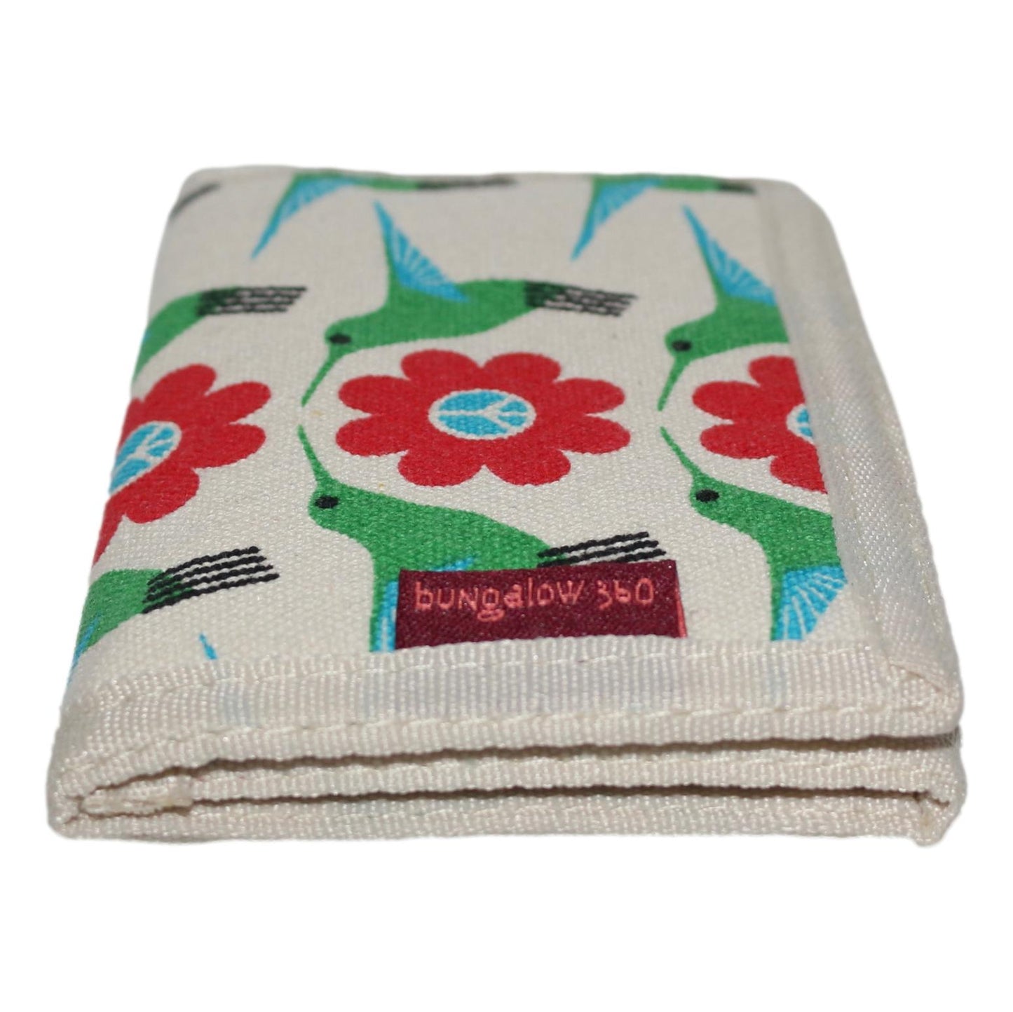 Tri Fold Wallet Hummingbird