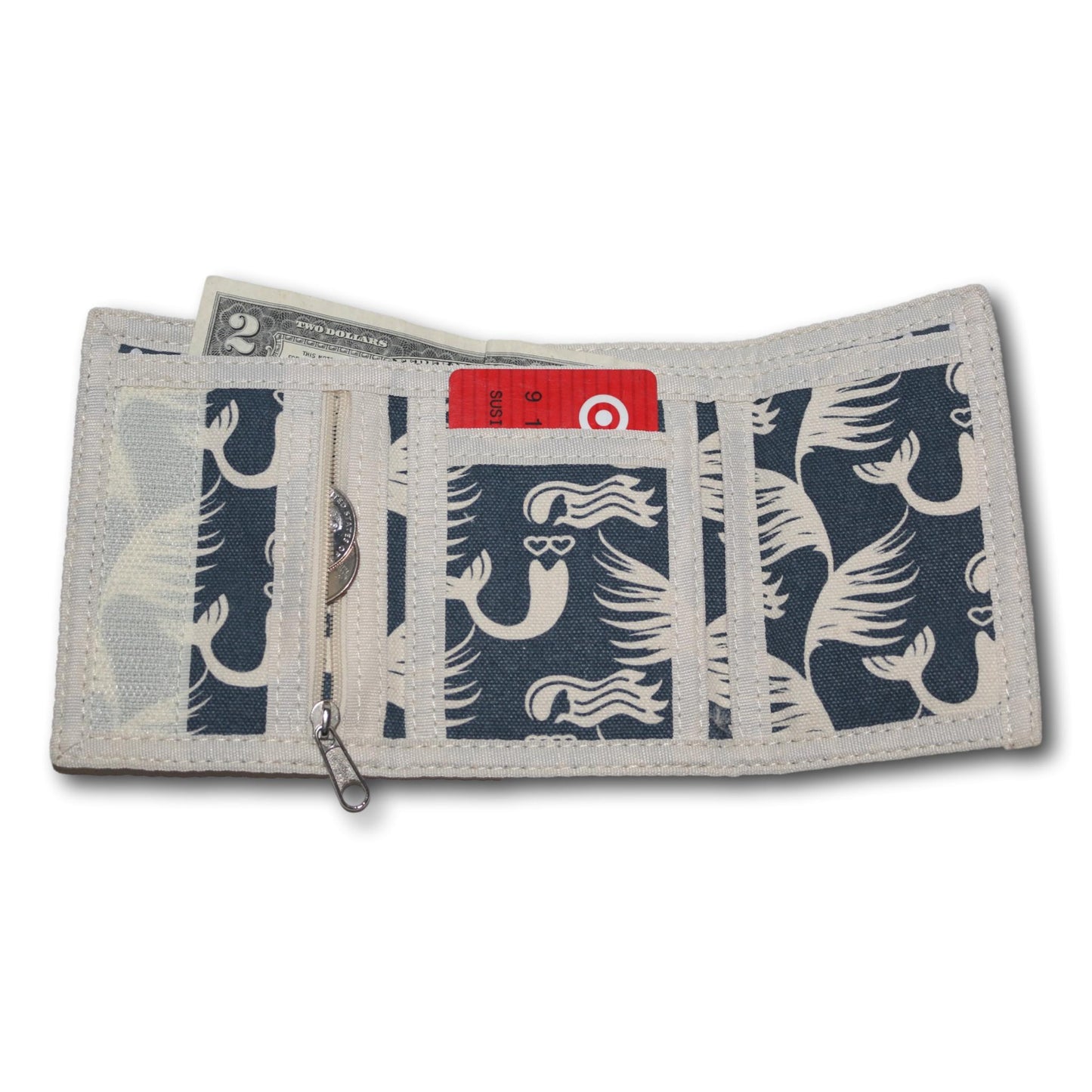 Tri Fold Wallet Mermaid