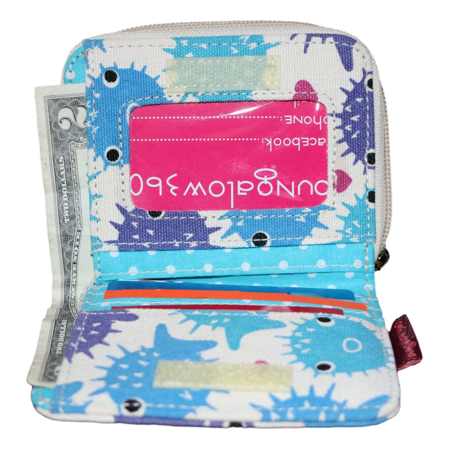 Bill Fold Wallet Puffer Fish