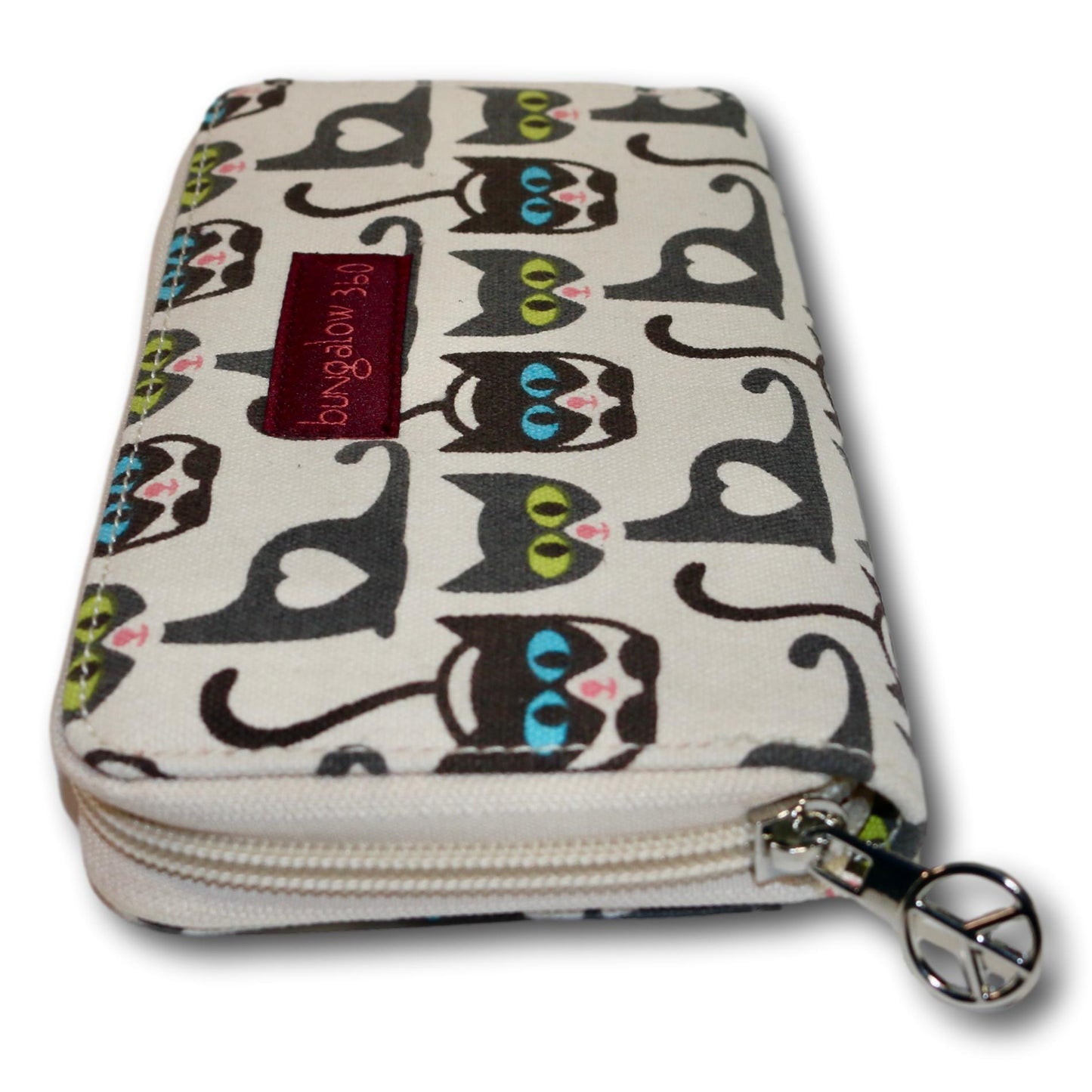 Zip Around Wallet Cat