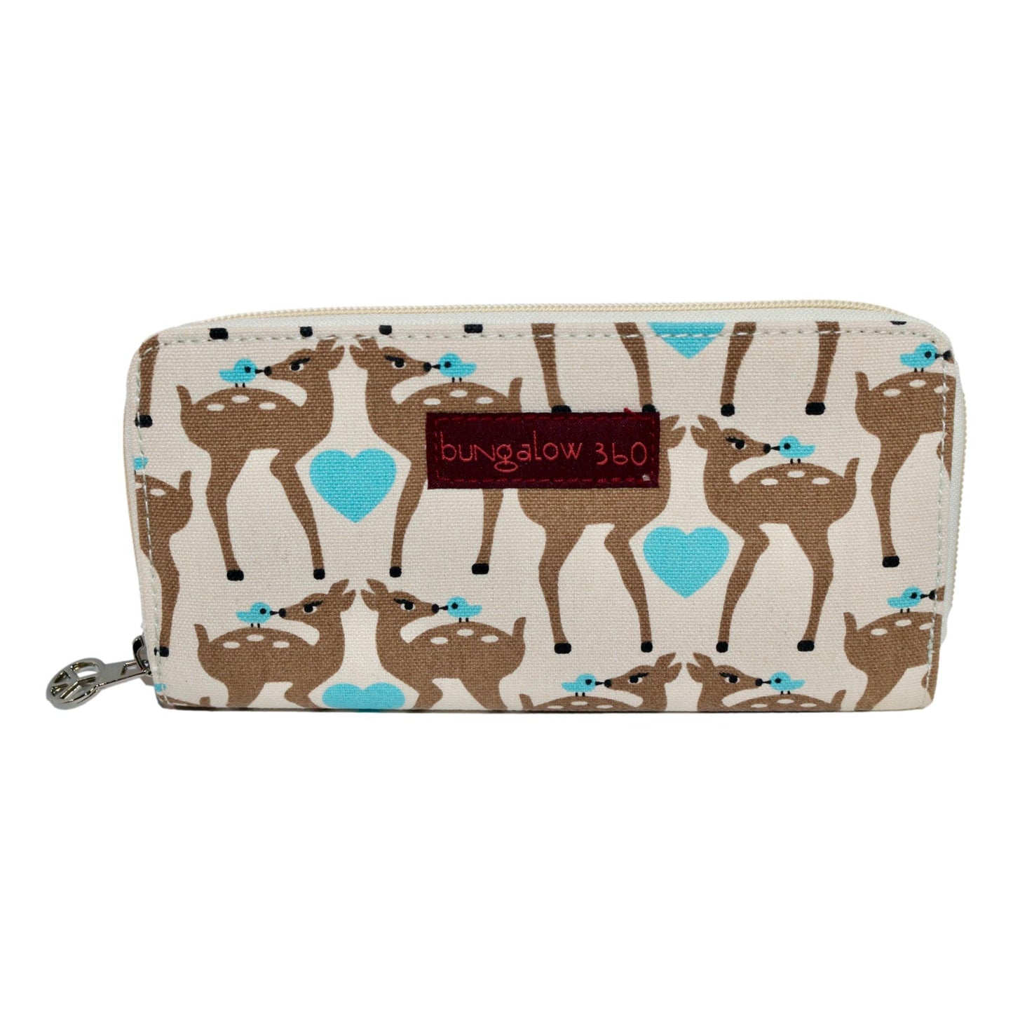 Zip Around Wallet Deer
