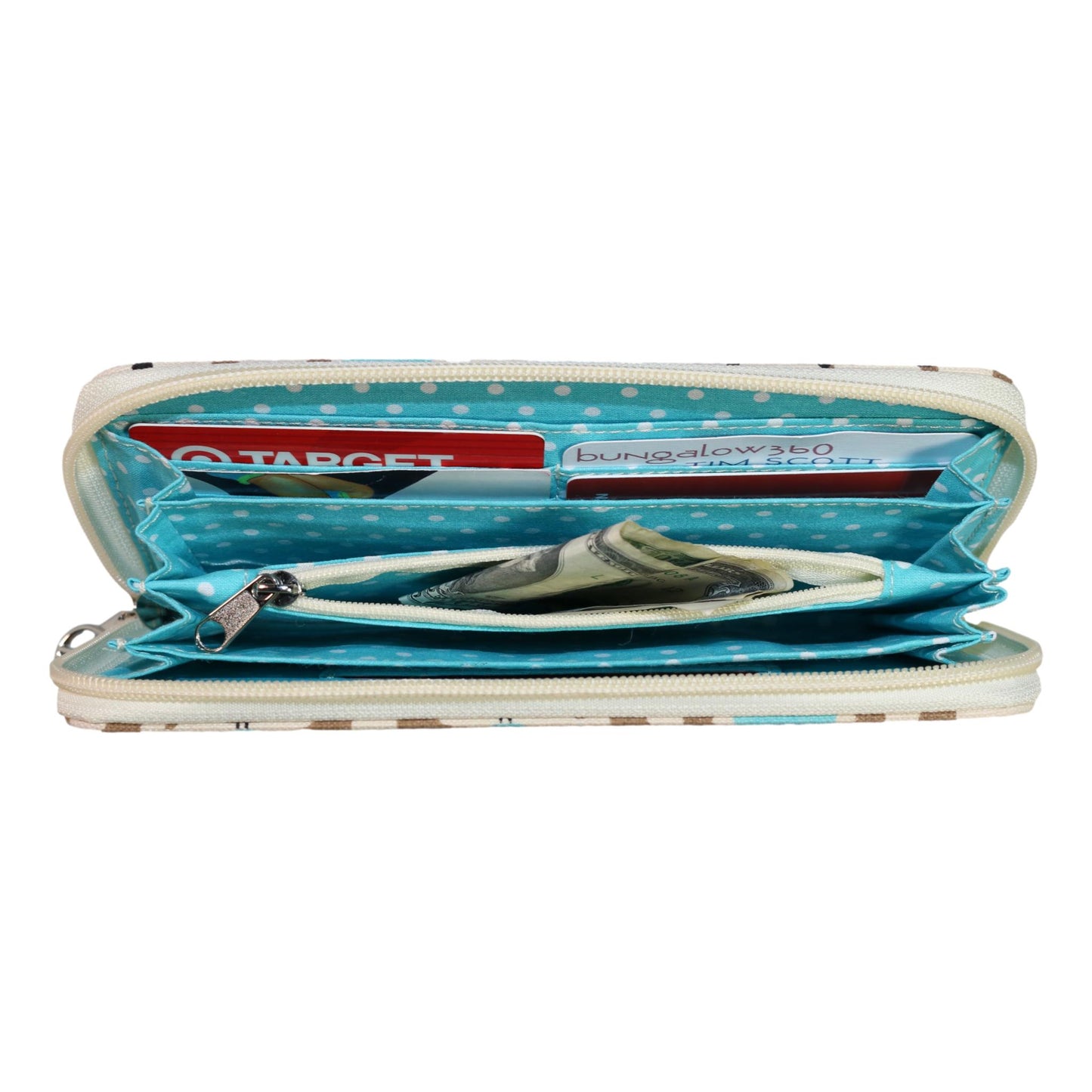 Zip Around Wallet Deer