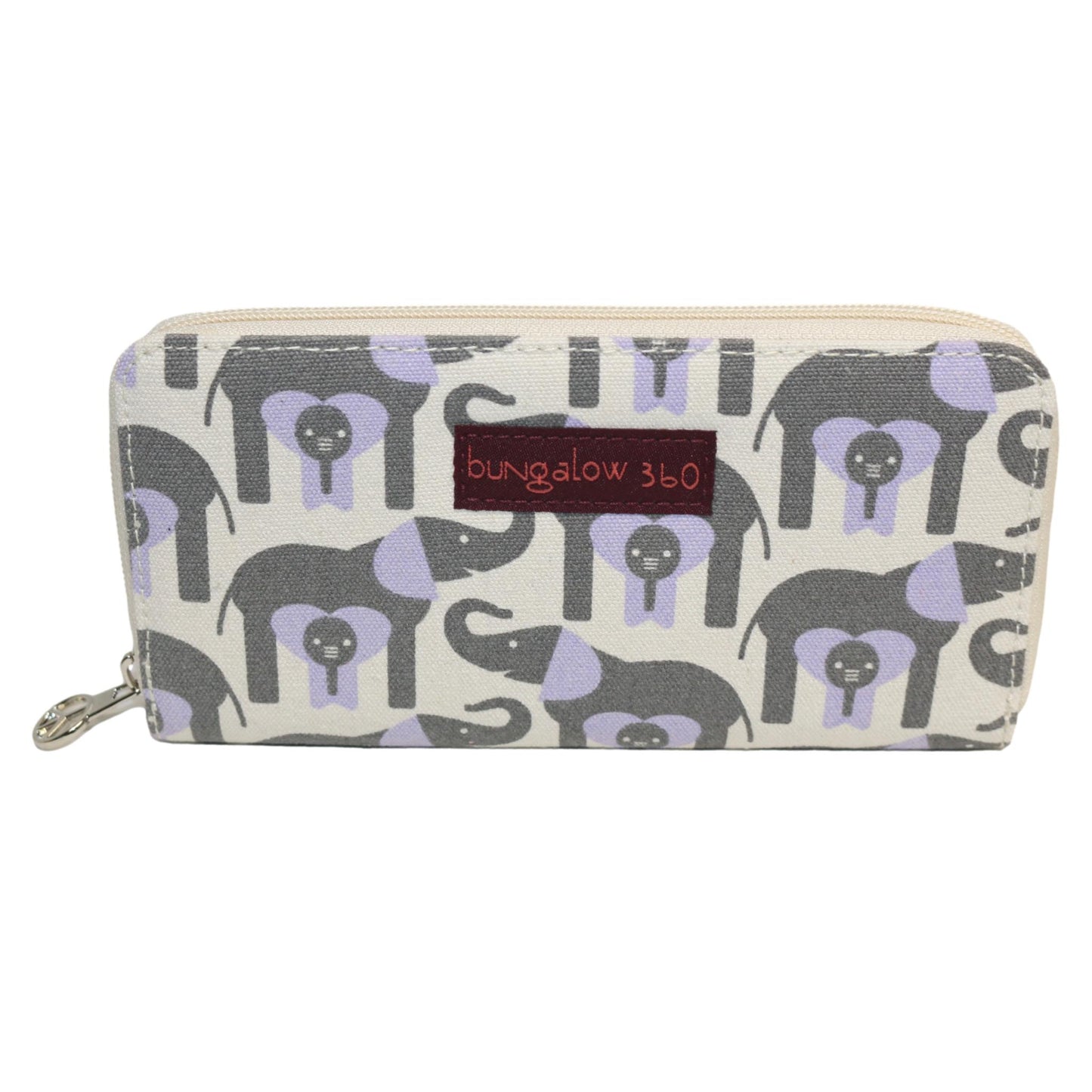 Zip Around Wallet Elephant