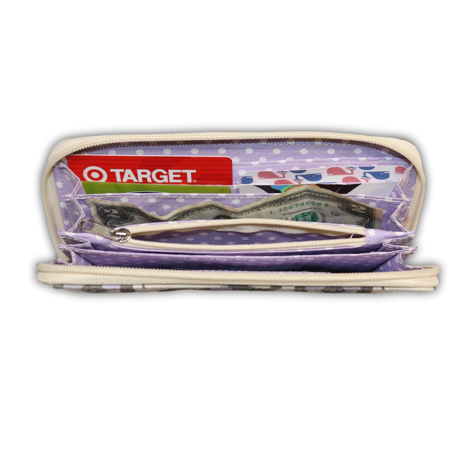 Zip Around Wallet Elephant