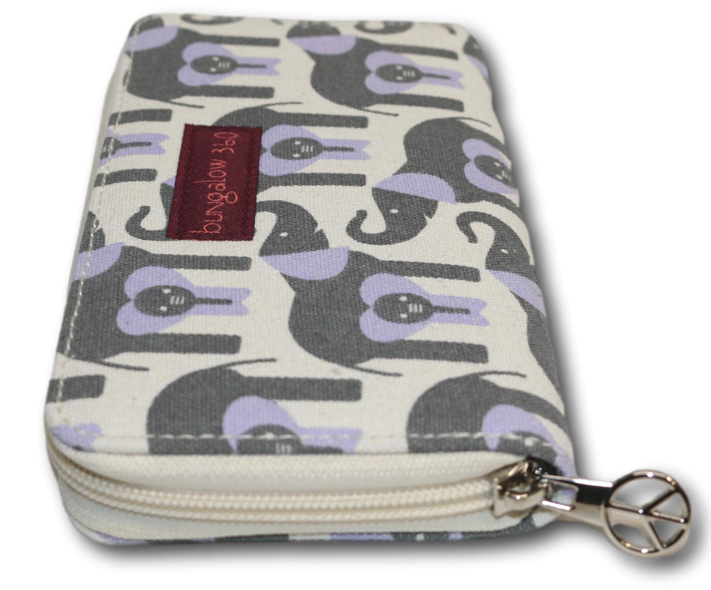 Zip Around Wallet Elephant