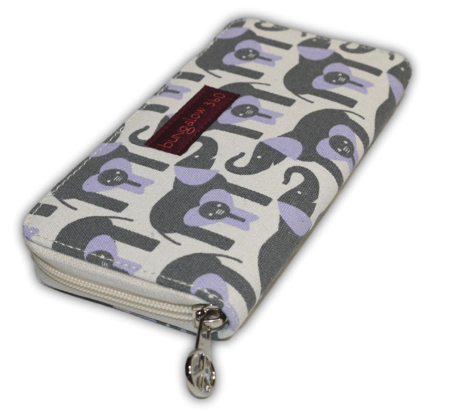Zip Around Wallet Elephant