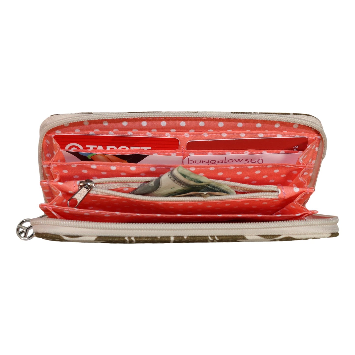 Zip Around Wallet Fish
