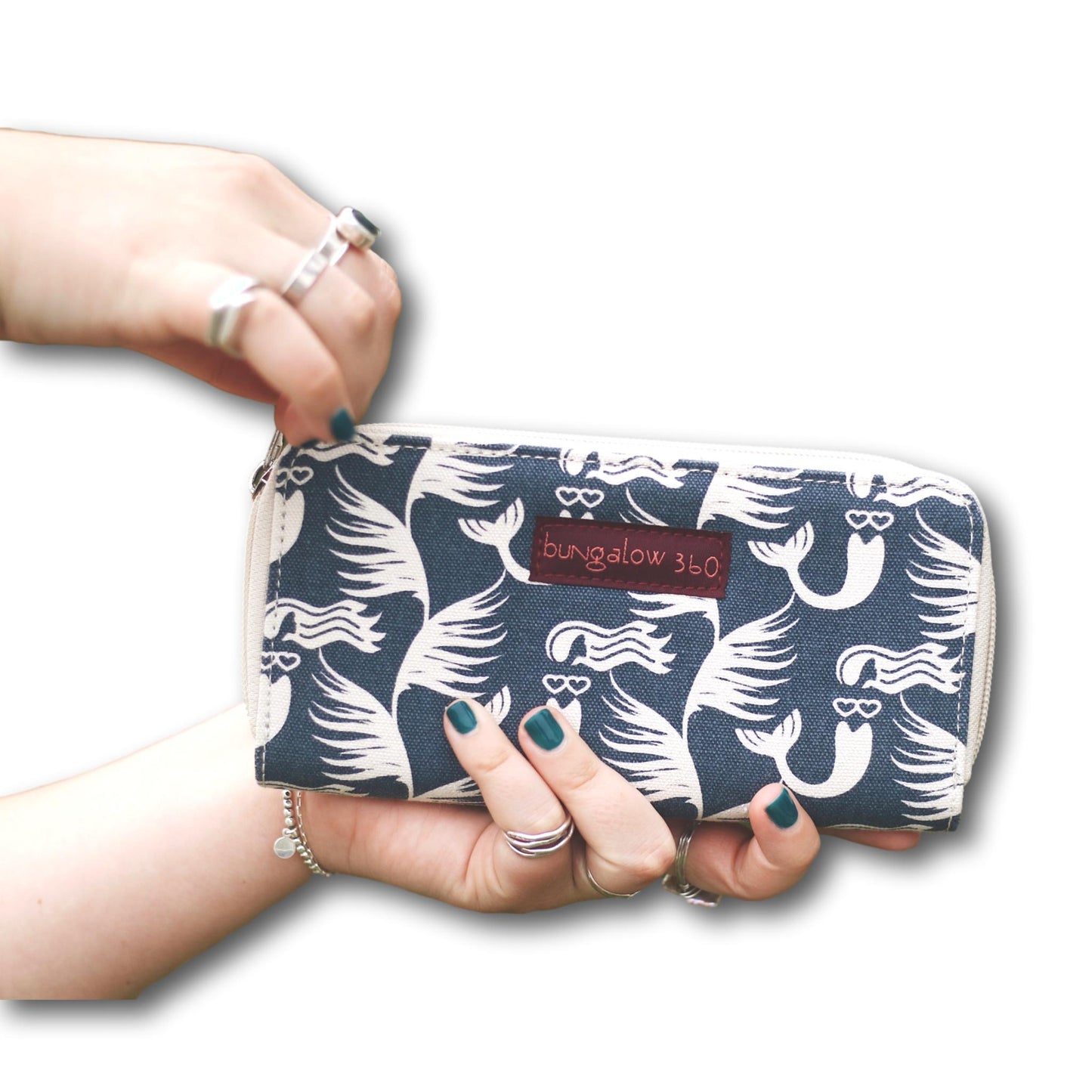 Zip Around Wallet Mermaid