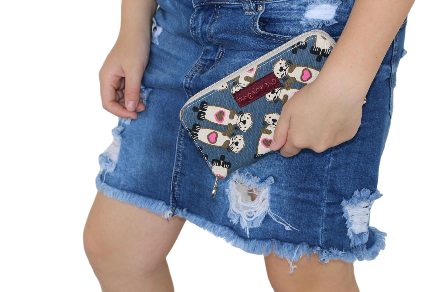 Zip Around Wallet Sea Otter