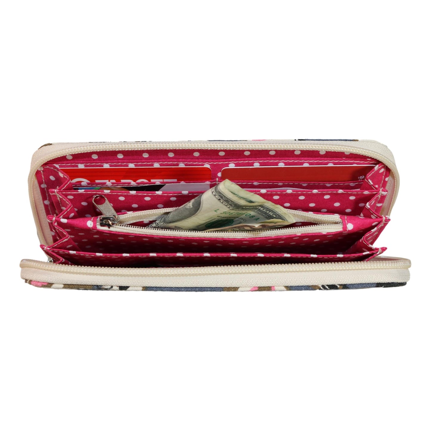 Zip Around Wallet Sea Otter
