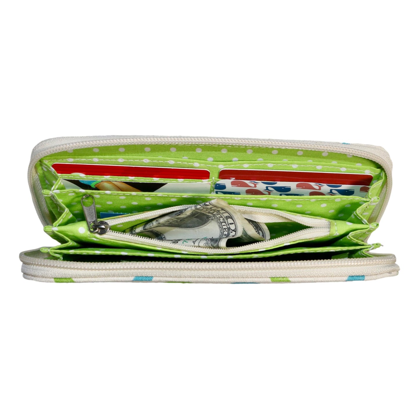 Zip Around Wallet Sea Turtle