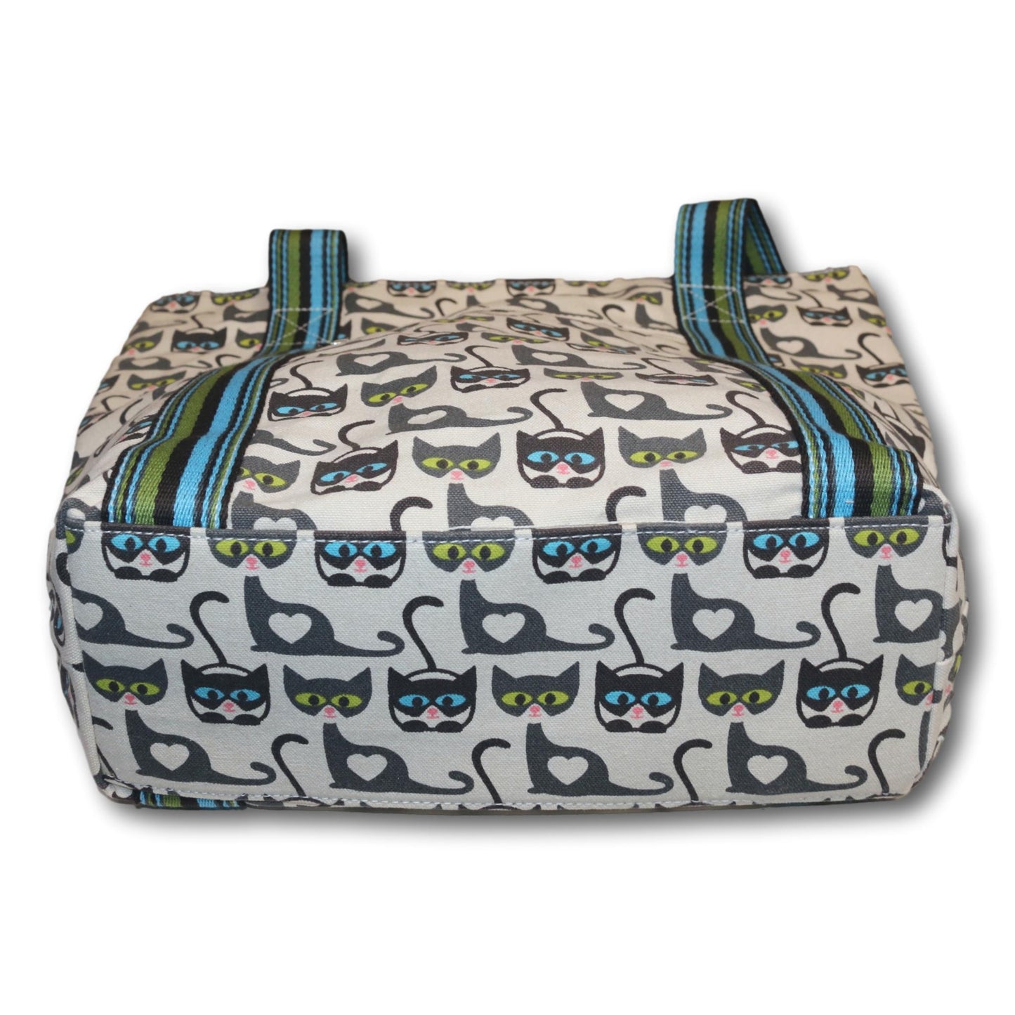 Striped Tote Cat
