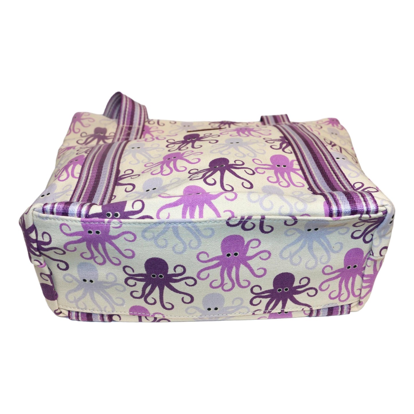 Striped Tote Octopus