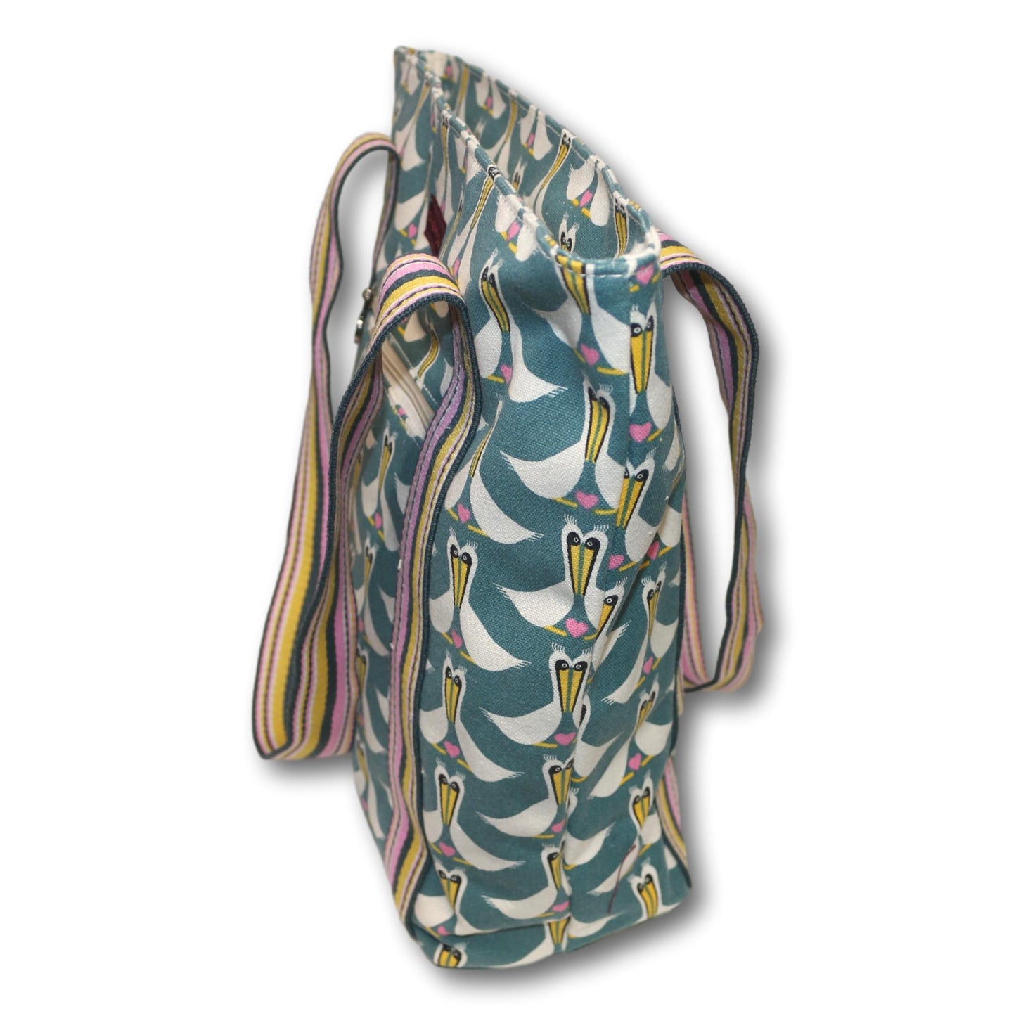 Striped Tote Pelican