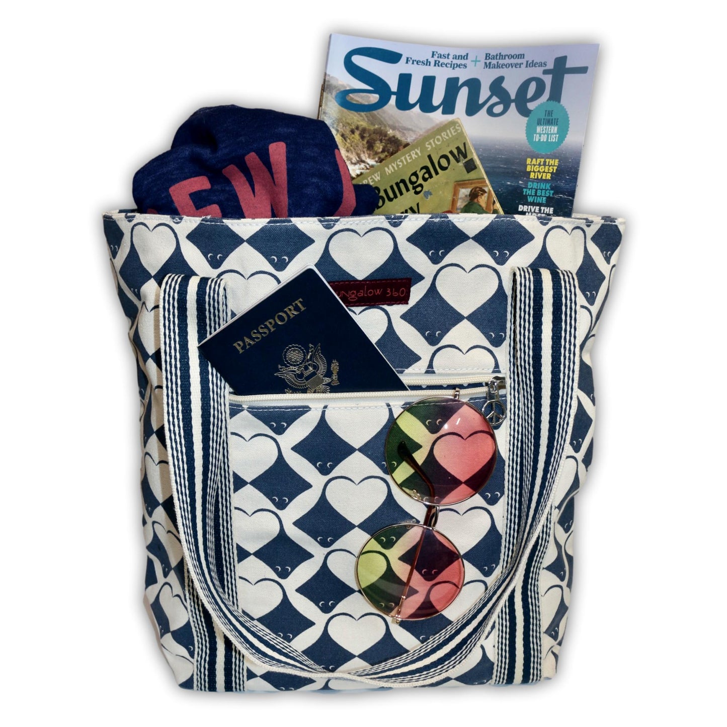 Striped Tote Stingray