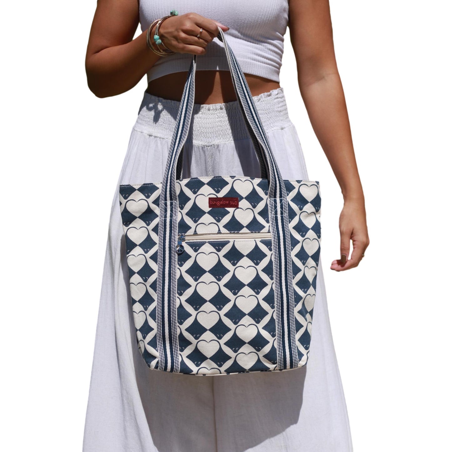 Striped Tote Stingray