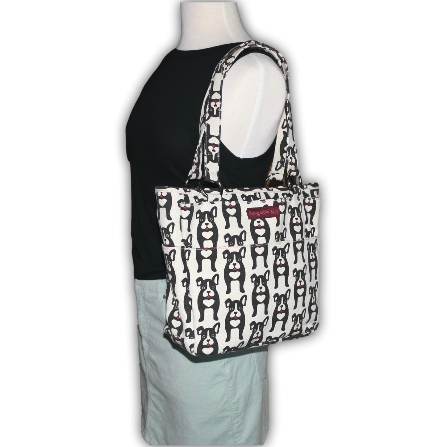 Pocket Bag Black Dog