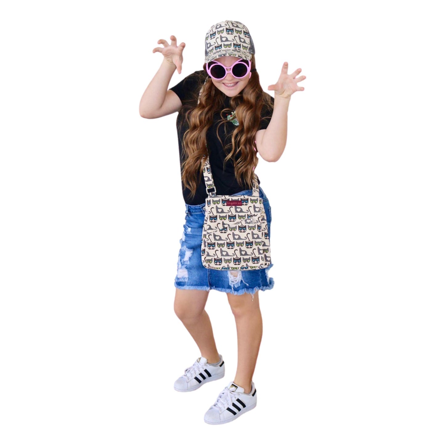 Small Messenger Bag Cat