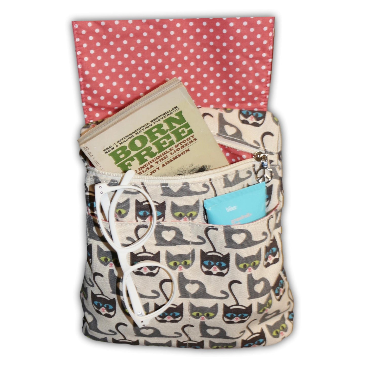 Small Messenger Bag Cat
