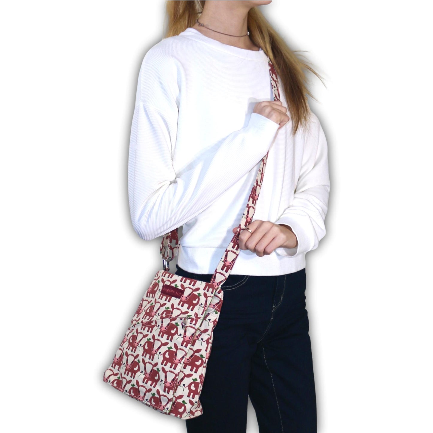 Small Messenger Bag Cow