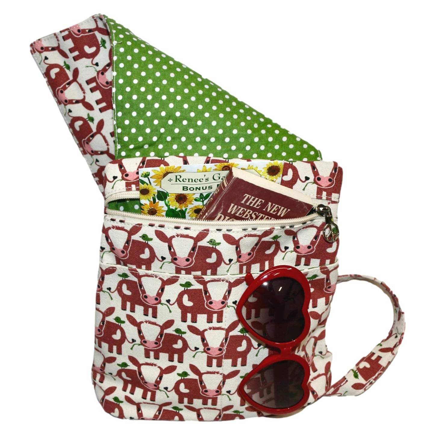 Small Messenger Bag Cow