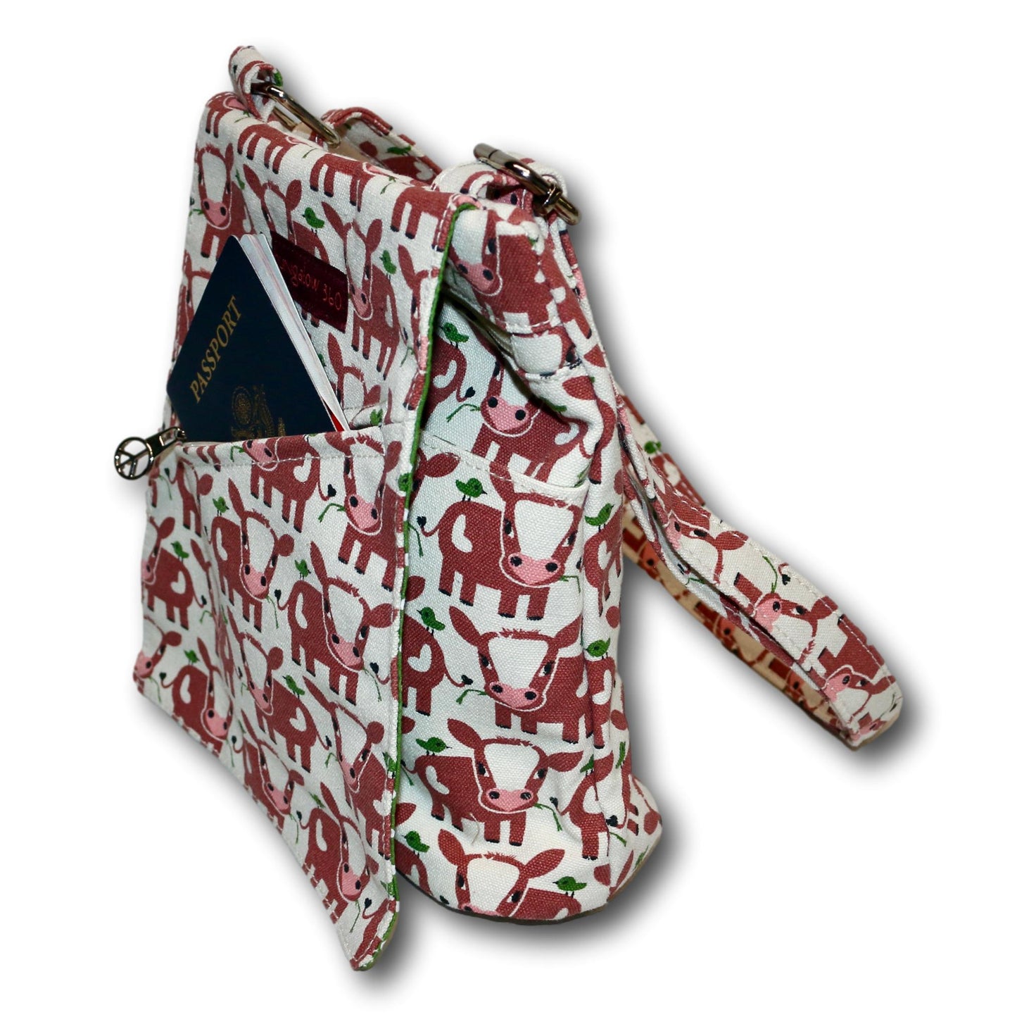 Small Messenger Bag Cow