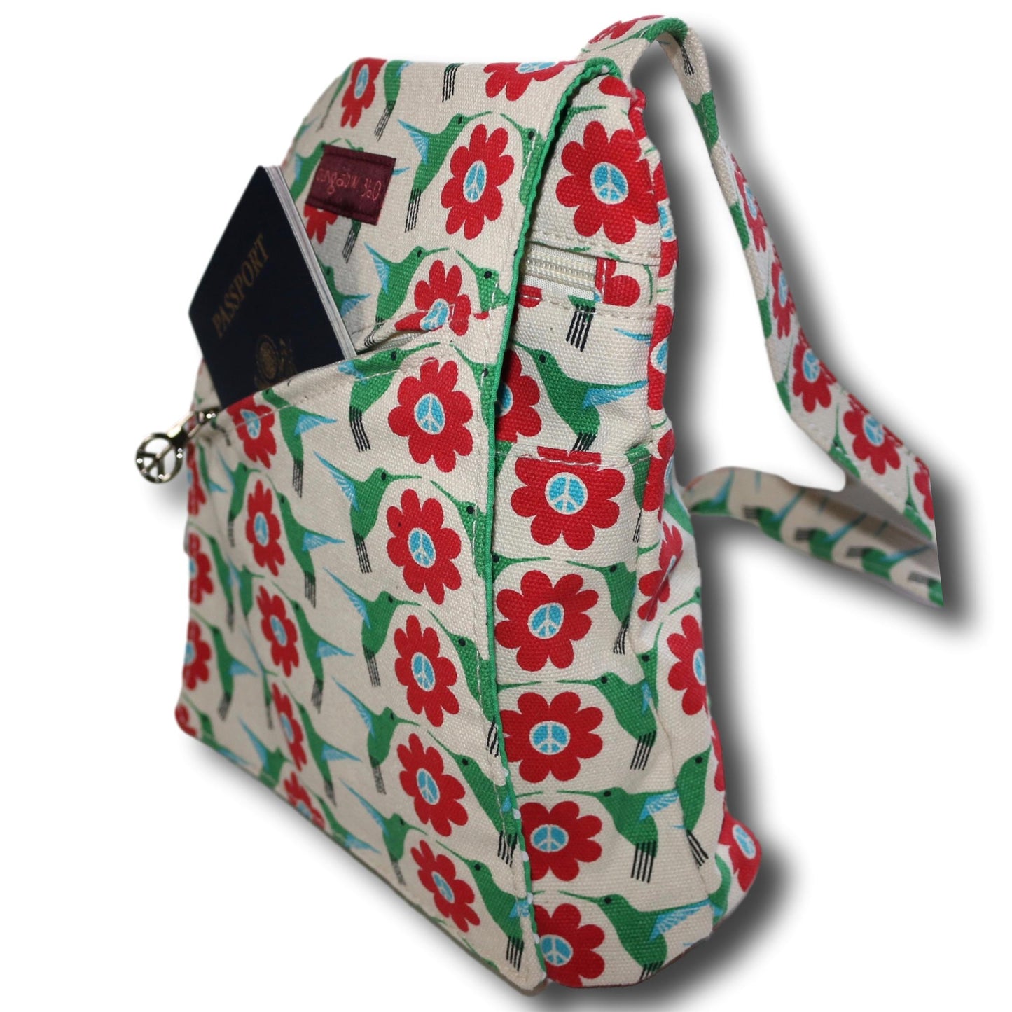 Small Messenger Bag Hummingbird