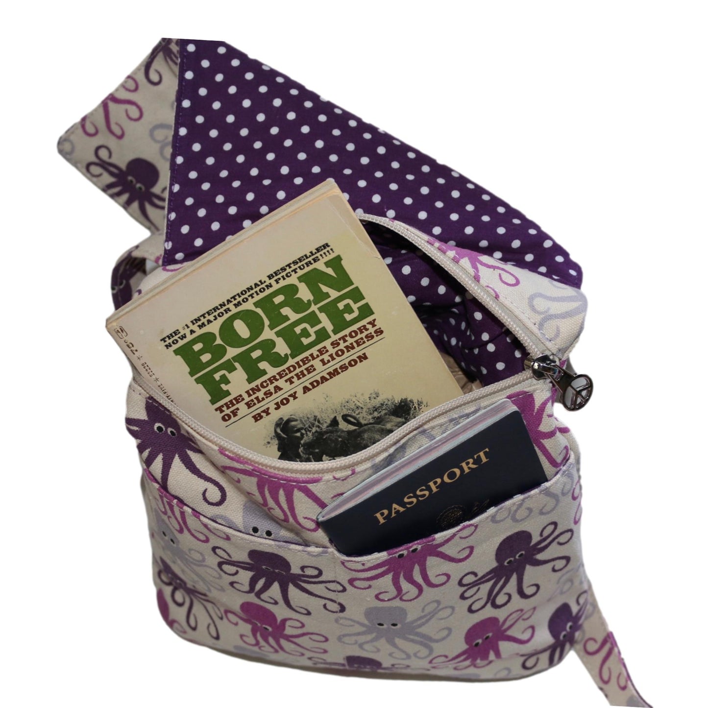 Small Messenger Bag Octopus