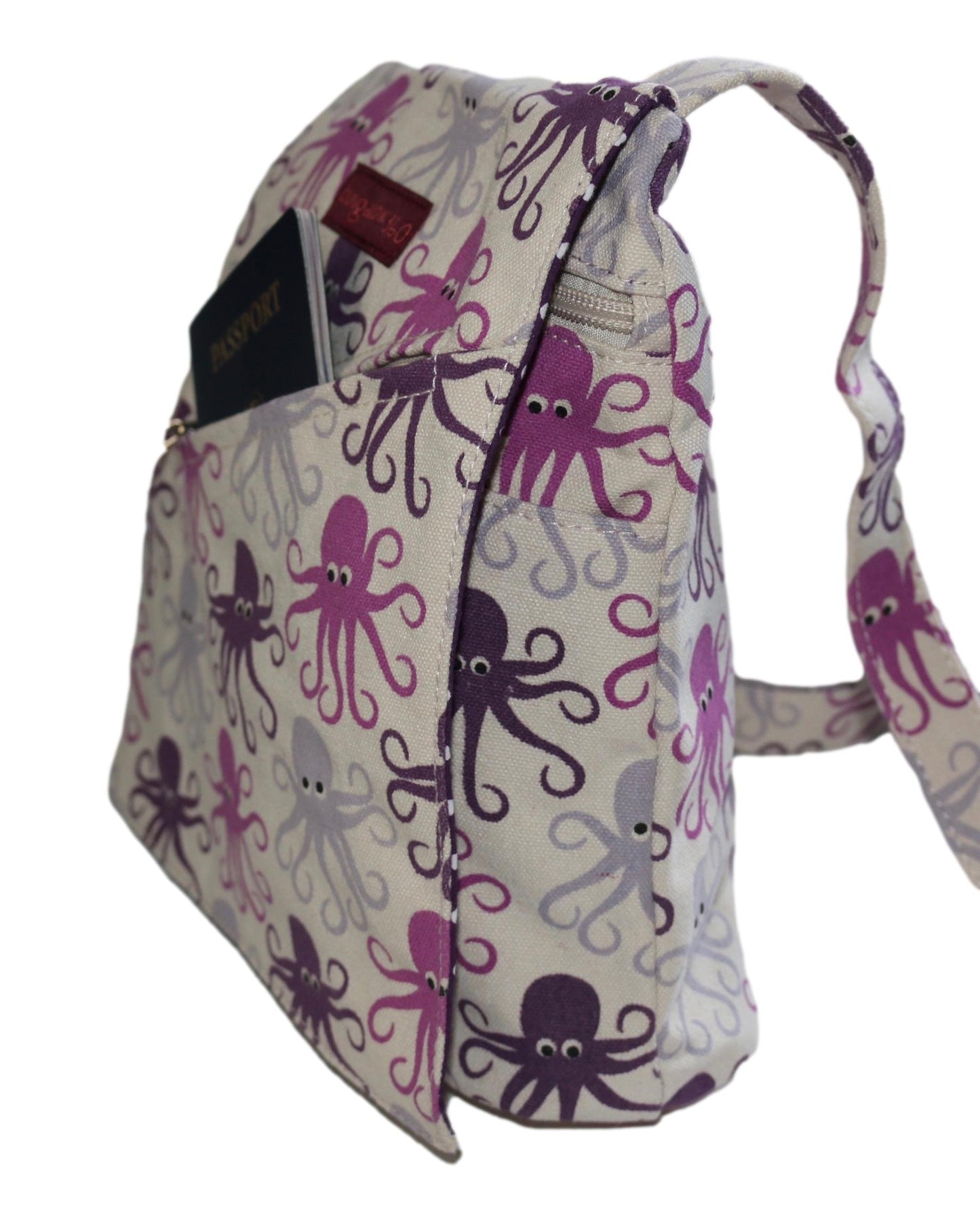 Small Messenger Bag Octopus