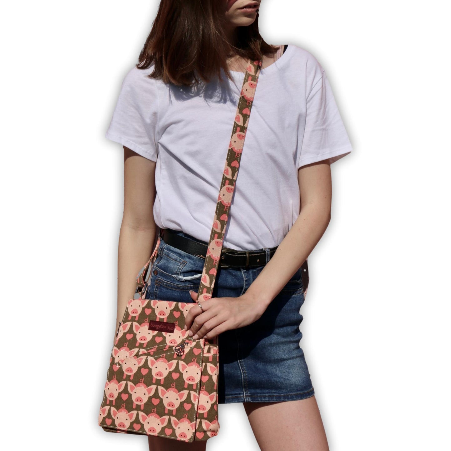 Small Messenger Bag Pig
