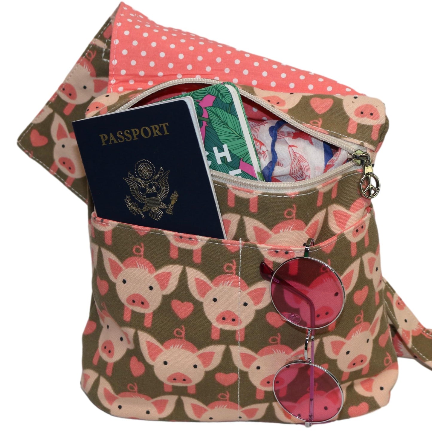 Small Messenger Bag Pig