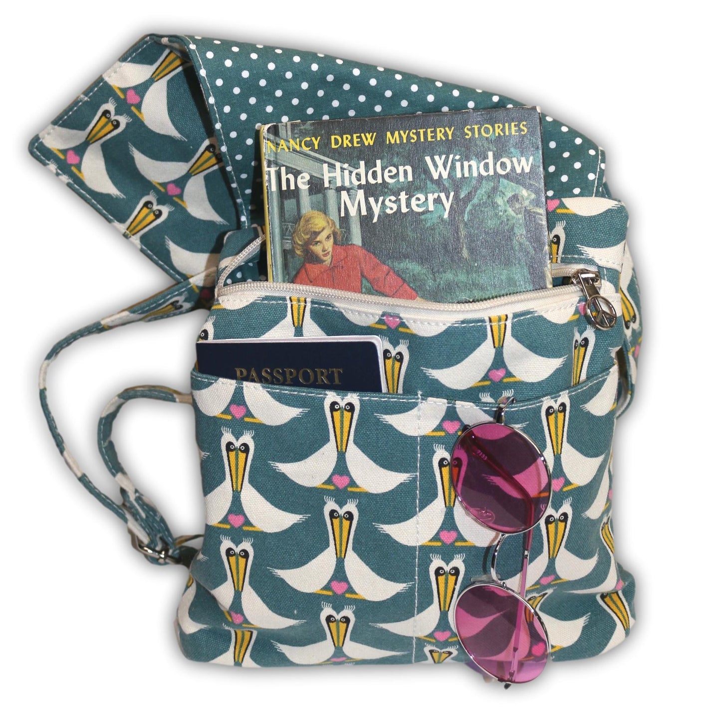 Small Messenger Bag Pelican