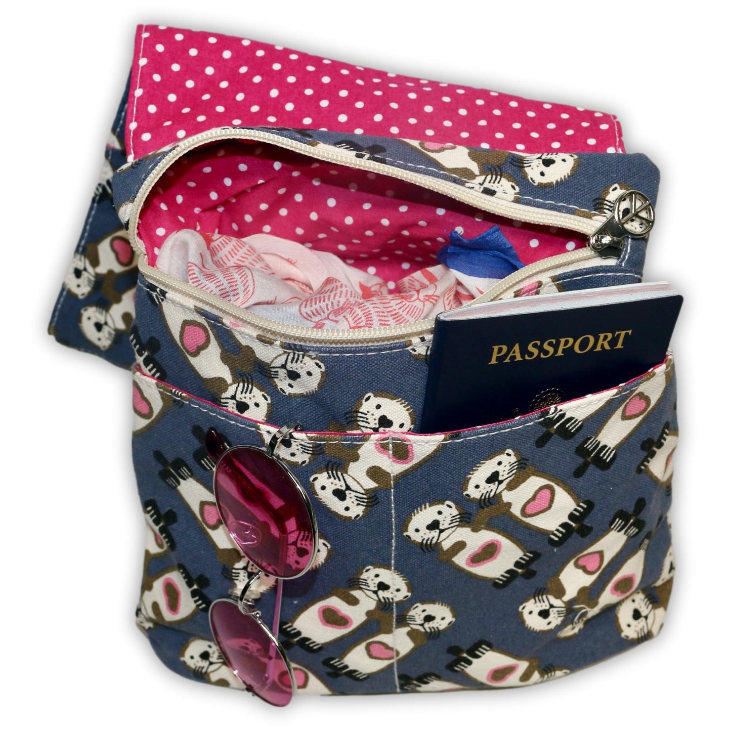 Small Messenger Bag Sea Otter