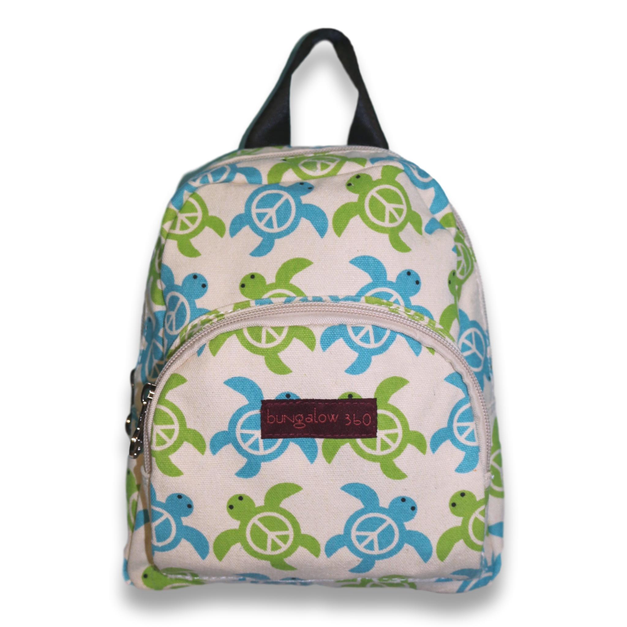 bungalow 360 mini backpack whale Kids TINY Backpack Sea Turtle – Bungalow360