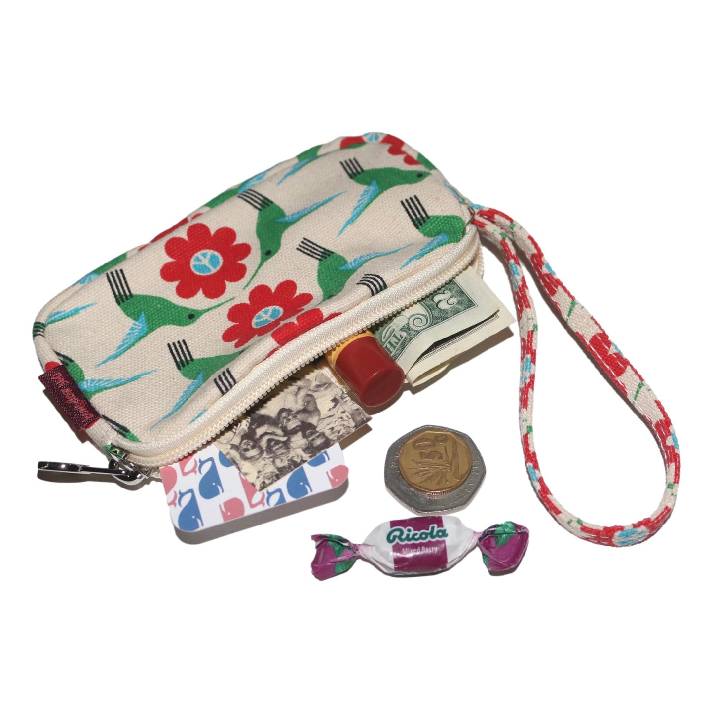 Clutch Coin Purse Hummingbird