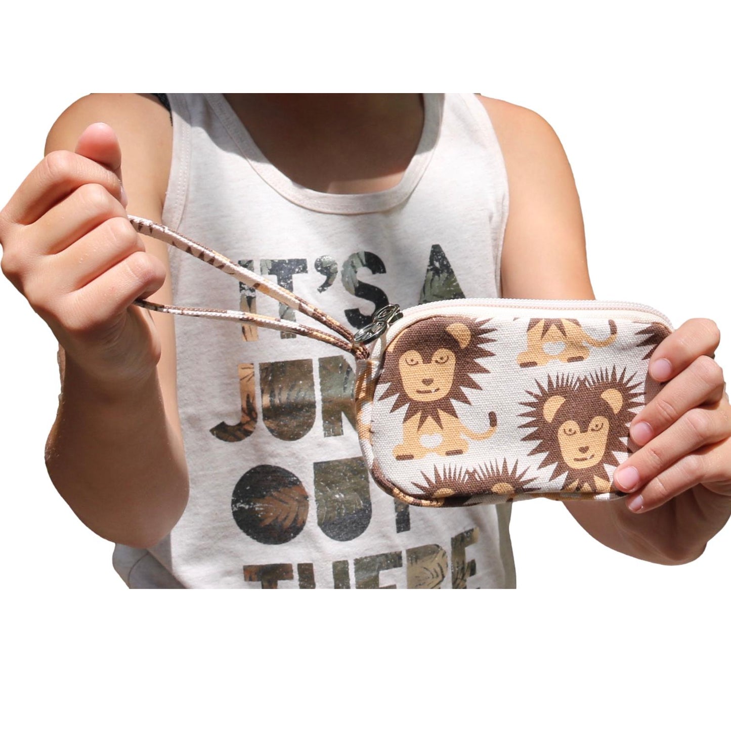 Clutch Coin Purse Lion