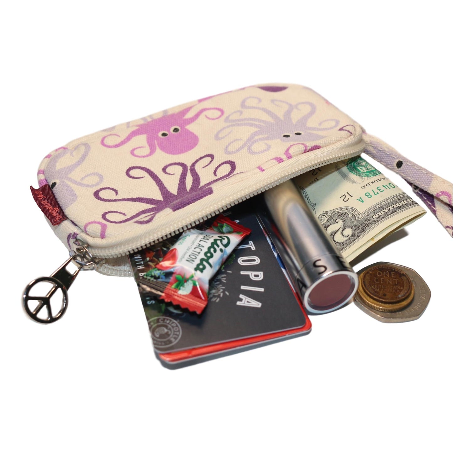 Clutch Coin Purse Octopus
