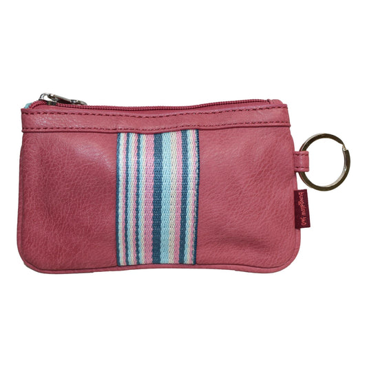 Vegan Leather  Mini Pouch/Coin Purse Rose