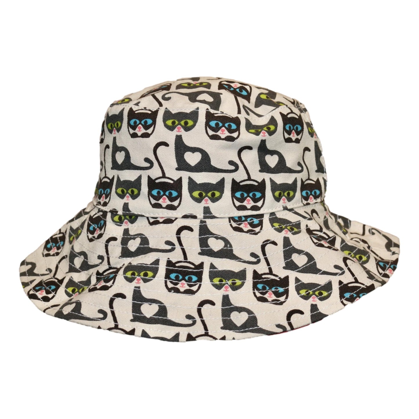 Beach Hat Cat