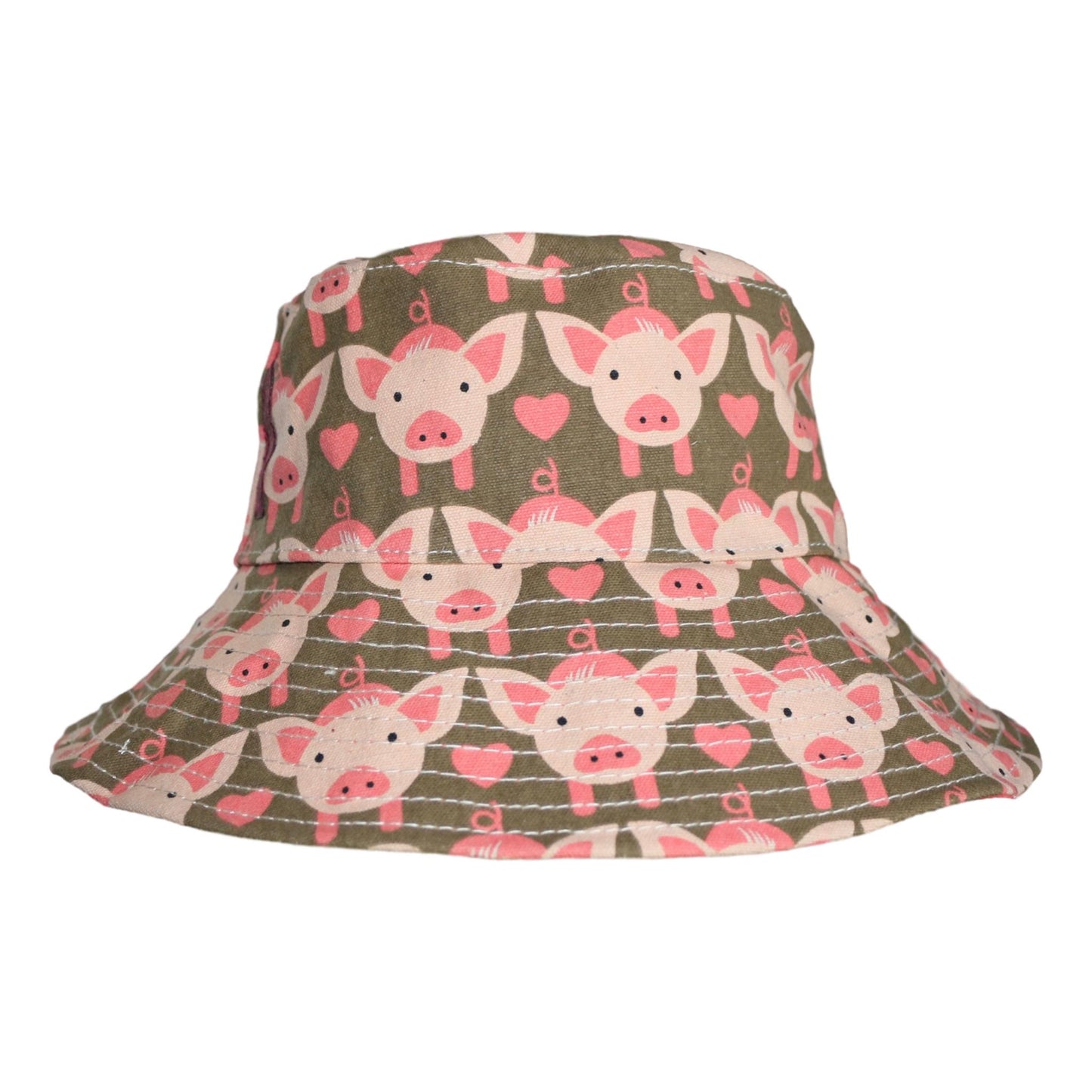 Beach Hat Pig