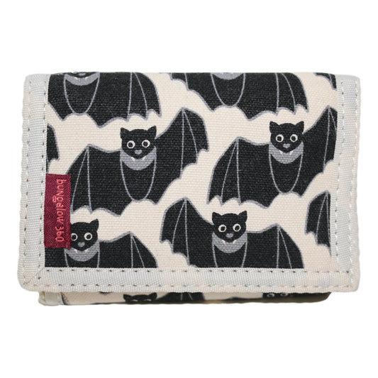 Tri Fold Wallet Bat