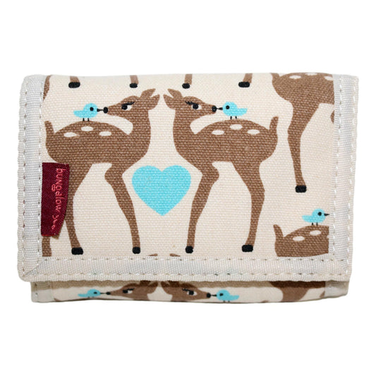 Tri Fold Wallet Deer