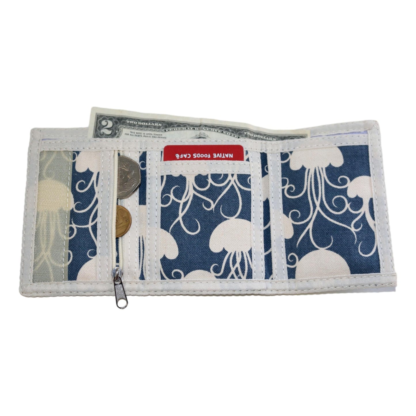 Tri Fold Wallet Jellyfish