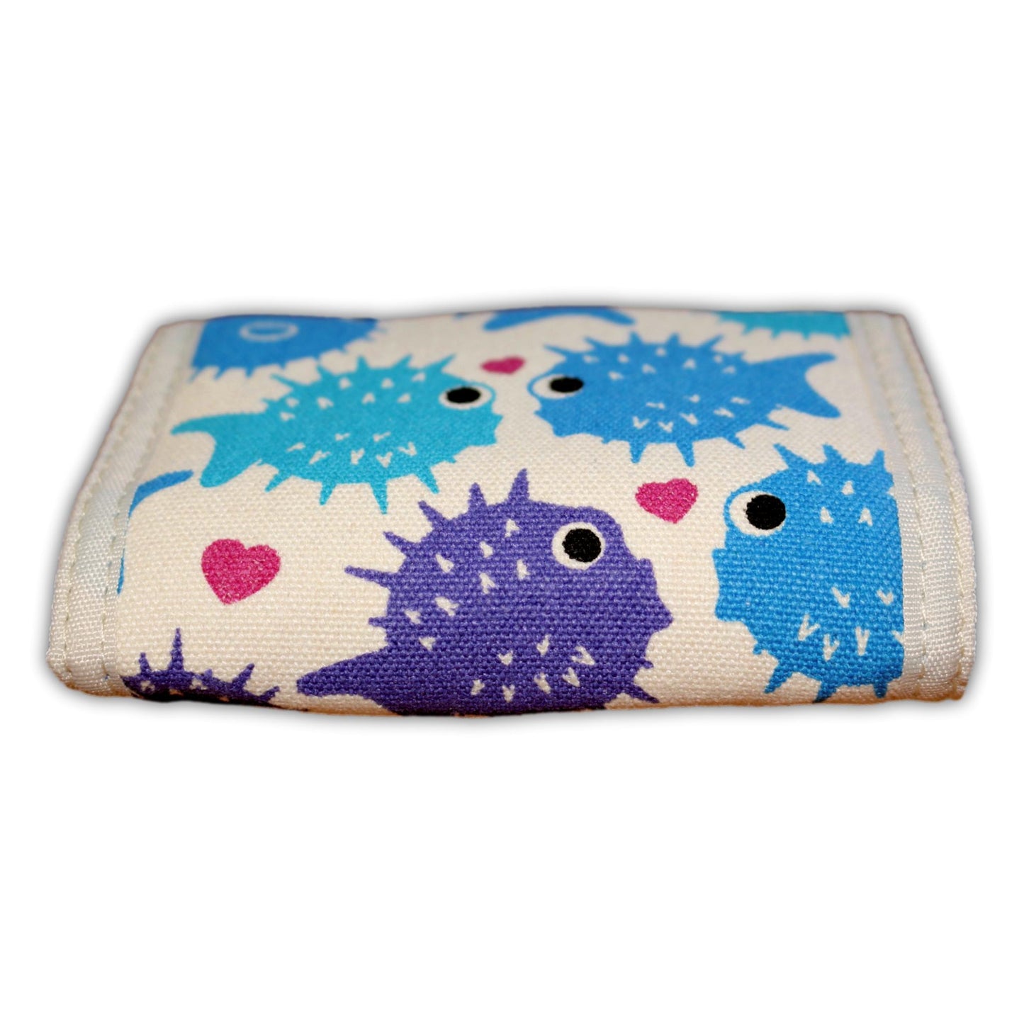 Tri Fold Wallet Puffer Fish