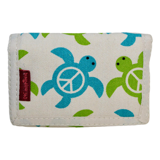 Tri Fold Wallet Sea Turtle