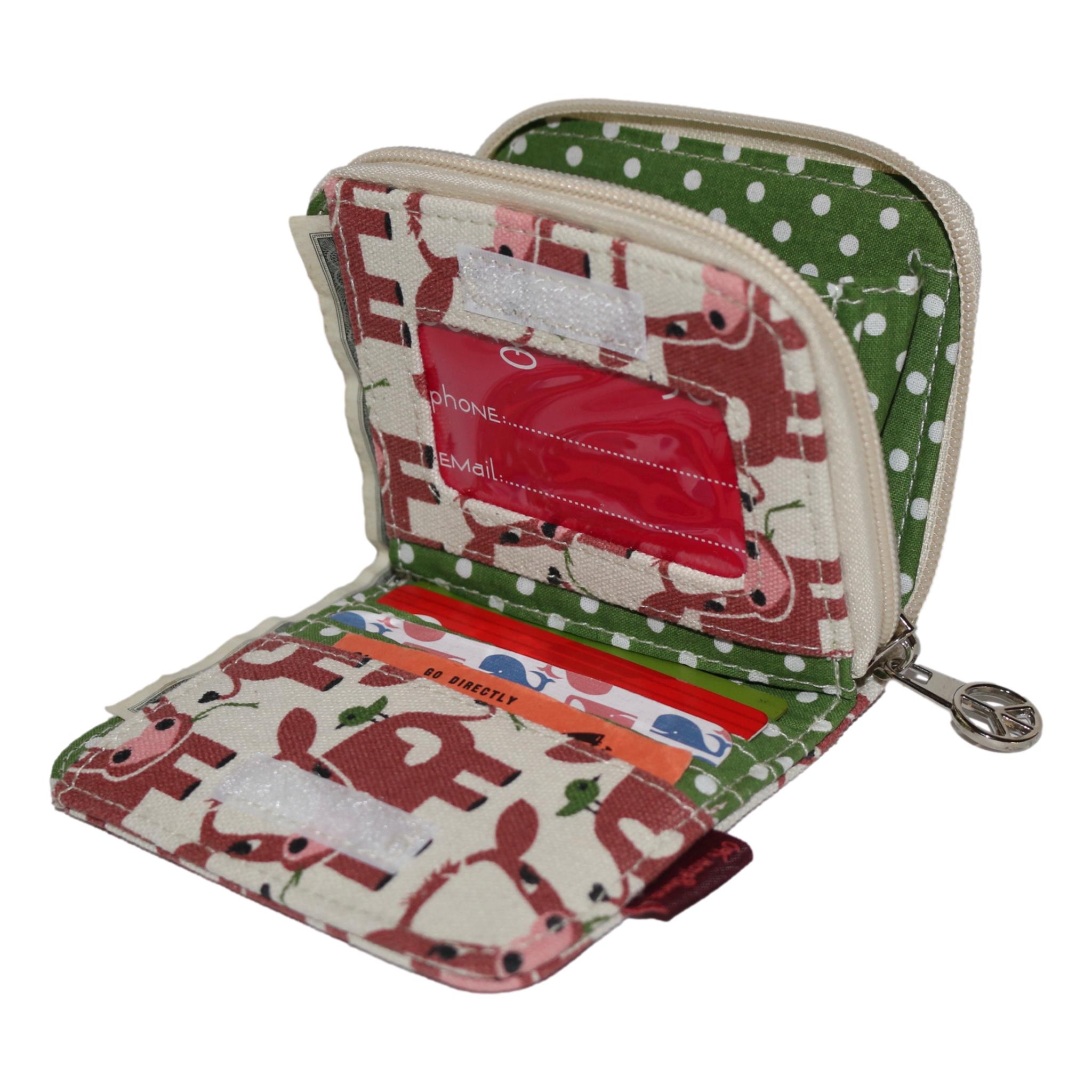 Bill Fold Wallet Cow – Bungalow360