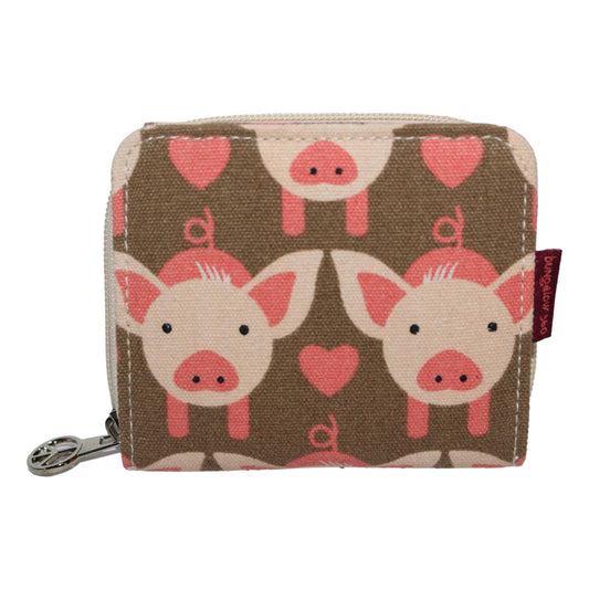 Bill Fold Wallet Pig